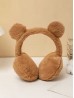 Cute Bear Ears Plush Earmuff